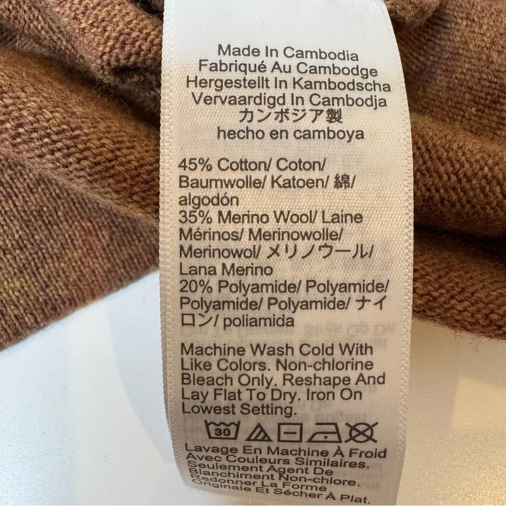 J. Crew Women's Brown Top Crew Teddie Sweater size xs